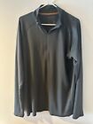 PATAGONIA Capilene Midweight Base Layer 1/4 Zip Pullover Gray Size XL