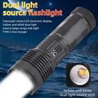 Rechargeable 250000 High Lumens LED Flashlight - Super Tactical Zoom/s R7L0