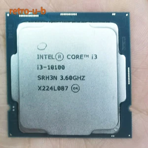 10Th Gen Intel Core i3-10100 LGA1200 CPU Processor 4.3 GHz Quad Cores 8 Threads - Picture 1 of 1
