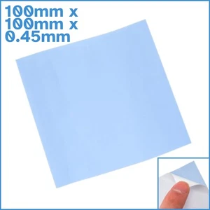 100mm x 100mm Silicone Based Thermal Interface Sheet Adhesive Conductive Tape - Picture 1 of 4