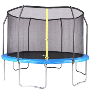 Hillman Super Bounce 12ft Trampoline With Safety Enclosure With Free Cover - Picture 1 of 7