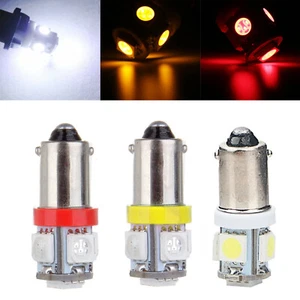 10PCS T11 BA9S LED T4W H6W 1895 363 5050 5SMD Car Wedge Side Light Bulb Lamp - Picture 1 of 15