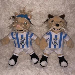 Huddersfield Town FC Soft Toy Football Mascots - Tilly & Terry The Terrier - Picture 1 of 13