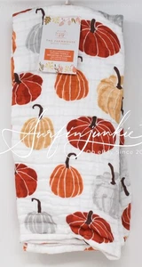 Toalla de cocina Rachel Ashwell neutra calabaza granja 2 piezas gasa minimalista - Imagen 1 de 3