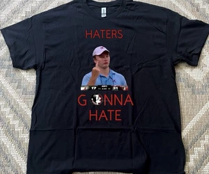 "NEU" FSU Seminolen Florida State Bama Hater Finger T-Shirt LG Large - Bild 1 von 1