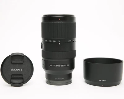 Sony E 70-350mm f/4.5-6.3 G OSS Lens E-Mount Telephoto Zoom / APS-C - SEL70350G - image 1 of 4