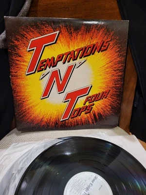 Temptations Four Tops T'N'T 3LP Silver Eagle SE-10523 NM Vinyl VG Box Soul 1986 - Image 1 of 4