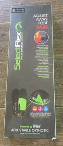 SelectFlex verstellbare Ortheseneinlagen Größe 6,5 - 7,5 Herren 7,5 - 8,5 Damen Neu! - Bild 1 von 5