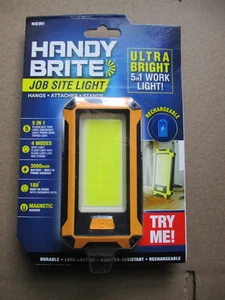 Handy Brite Cordless LED Job Site Work Light Magnetic Rechargeable Hook Stand - Picture 1 of 2