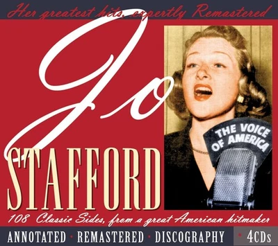 Jo Stafford 108 Classic Sides-Greatest Hits 4-CD Box Set NEW SEALED Remastered - Image 1 of 4