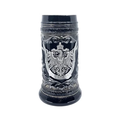 1 litro | OktoberfestHaus German Adler (Águila) Stein taza piedras de cerveza para hombres... Foto 1 de 4
