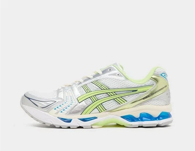 Asics Gel-Kayano 14 In Argento / Verde E Blu Tutte Le Taglie Stock Limitato - Immagine 1 di 4