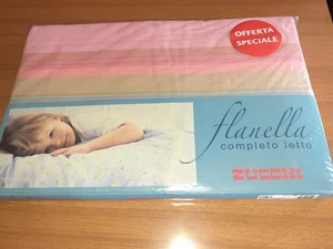  Completi lenzuola Zucchi letto singolo in flanella  - Foto 1 di 4
