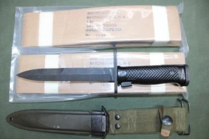 Original US Military Issue Vietnam Era 1967 M6 Knife IMPERIAL M8A1 Scabbard J1 - Picture 1 of 17