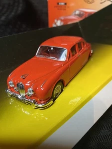 Corgi Classics 1/43 Scale Model Car 01801 Jaguar MK2 'Buster' - Red - Picture 1 of 10