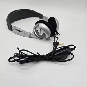 Radio Shack PRO 35A Titanium Diaphragm Black Gray Silver Stereo Headphones - Bild 1 von 9