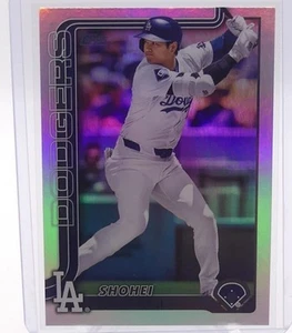 2025 Topps Series 1 Shohei Ohtani #1 Rainbow Foil Parallel Los Angeles Dodgers - Picture 1 of 2