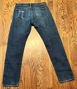 J Crew 484 Jeans 32x32 Indigo Slim Fit Stretch $128 Retail - Picture 1 of 4
