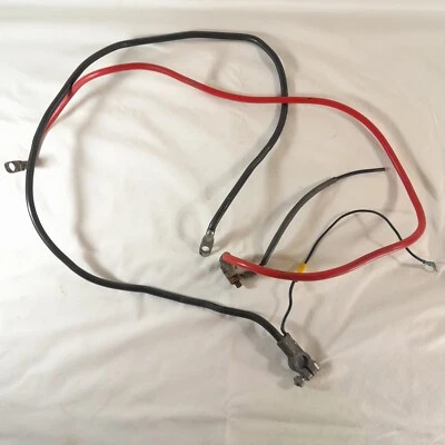 82-84 Toyota Celica SUPRA Mk2 BATERÍA NEGATIVOS CABLES POSITIVOS Arnés OEM 5MGE Foto 1 de 4