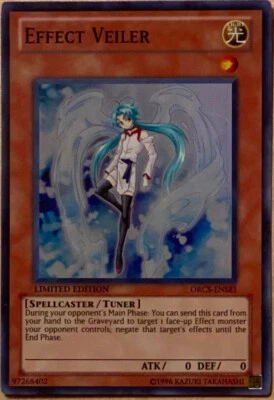 Effect Veiler DREV-EN002 Yu-Gi-Oh! 1996 TCG Card NM - Image 1 of 3