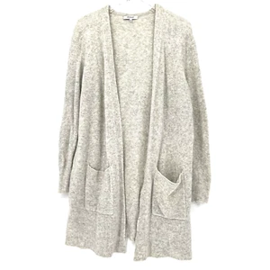 Madewell Kent Strickjacke Wolle & Alpaka Gr. S gemütlichstes Garn Longline Pullover grau - Bild 1 von 10