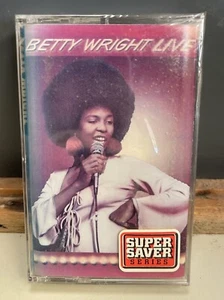 BETTY WRIGHT Live Music Cassette Tape R&B Soul 1991 SEALED - Picture 1 of 4