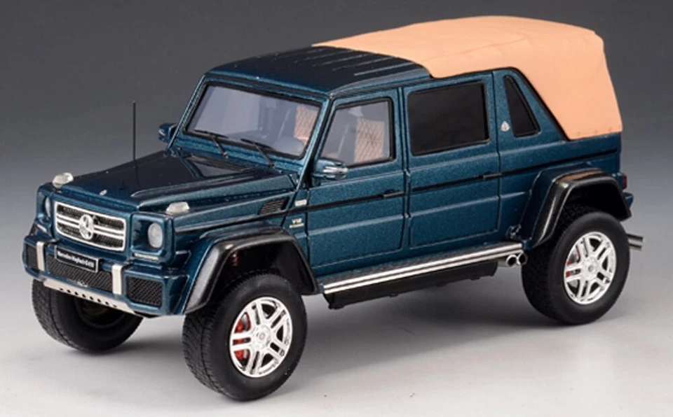 Mercedes-Maybach G650 Landaulet Closed Blu Metallizzato (2017) 1:43 Glm - Immagine 1 di 1