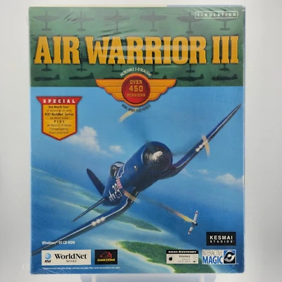 Air Warrior III, 1997, Big Box, New & Sealed - Image 1 of 4