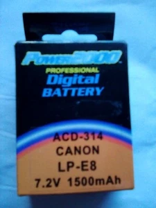 Canon LP-E8 replacement Digital Camera Battery by Power2000 - Picture 1 of 2