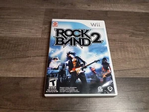 Rock Band 2 (Nintendo Wii, 2008) Complete Tested And Works Free Shipping A1  - Picture 1 of 4
