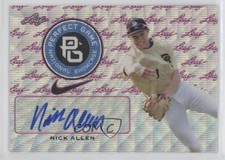 2016 Leaf Perfect Game National Showcase Metal /10 Nick Allen #BA-NA1 Auto