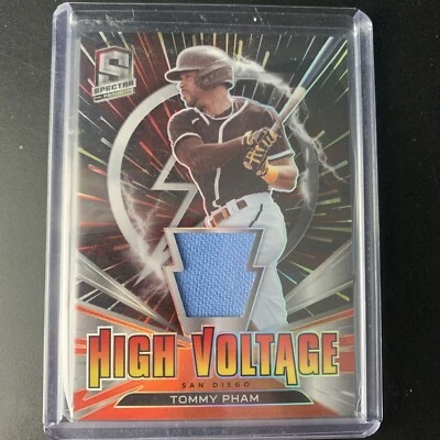 2021 Panini Spectra Tommy Pham High Voltage Interstellar 30/75 - Image 1 of 4