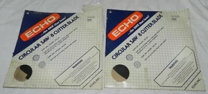 Lot of 2 ECHO Circular Saw / 8 Cutter Blade for cutting small trees and scrub - Picture 1 of 3