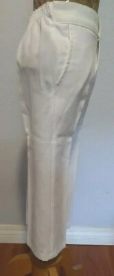 NEW BOYS Suit Pants (Sz 4/5/7/8/10) White w Button Closure - Image 1 of 4