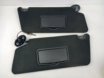 Ford Explorer 2016-2018 parasol parasol conjunto de conductor y pasajero parasol negro Foto 1 de 3