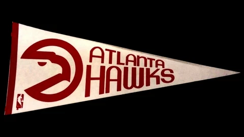 Atlanta Hawks Team Pennant! Cover