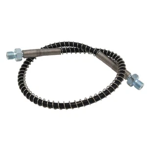 PCP Air Refill Pump High Pressure Hose With Spring Wrapped 50cm M10x1 Thread New - Picture 1 of 20