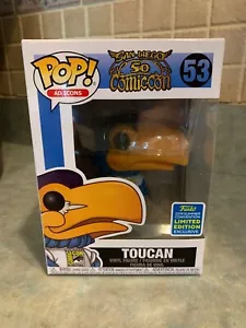 Funko POP! SDCC 2019 Exclusive Toucan Figure #53 SDCC 2019 Official Sticker - Picture 1 of 6