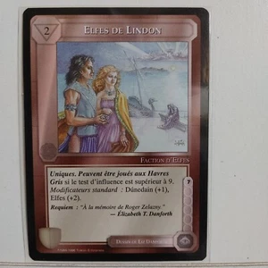 MECCG LIMITADO FRANCÉS --- ELFES de LINDON ---NM / COMO NUEVO - Imagen 1 de 1