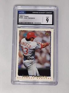 1995 Topps Jose Canseco #300, CGC - 9  - Picture 1 of 4