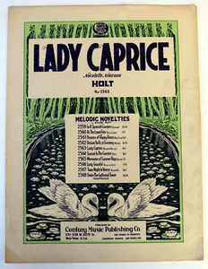 1929 LADY CAPRICE NOTEN JAHRHUNDERT ZERTIFIKAT EDITION NOVELLE NOUVEAU HOLT #2563 - Bild 1 von 10