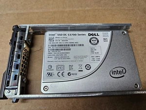06XJ05 Dell Intel DC S3700 6G 400GB 2.5 SATA SSD 6XJ05 SSDSC2BA400G3T - Afbeelding 1 van 3