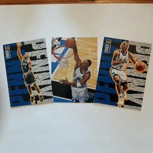  Tarjetas de baloncesto Upper Deck #s 154, 115 y 113. Anfernee Hardaway ¡ENVÍO GRATUITO!! - Imagen 1 de 7