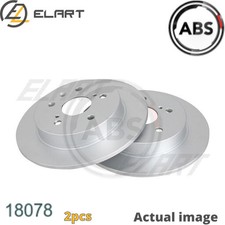 2X BRAKE DISC FOR SUZUKI SX4/CLASSIC/MONOCAB NEO/BALENO M16A 1.6L M15A 1.5L 4cyl