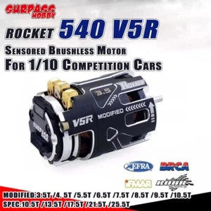 SURPASS HOBBY Rocket 540 V5R Sensored Brushless Motor 3.5T-25.5T for 1/10 RC Car - Picture 1 of 27