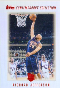 2003-04 Topps Contemporary Collection Red Nets Card #75 Richard Jefferson /225