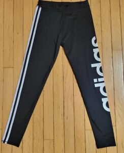 Girl's Adidas Black Leggings Outfit Size Large 14 NWOT