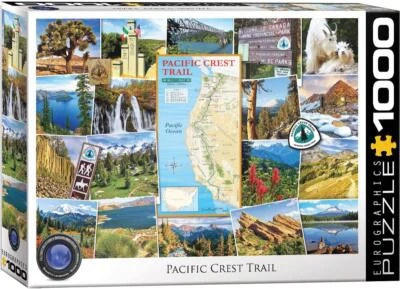 Eurographics jigsaw puzzle;  Pacific Crest Trail;  1000 pieces - Image 1 of 2