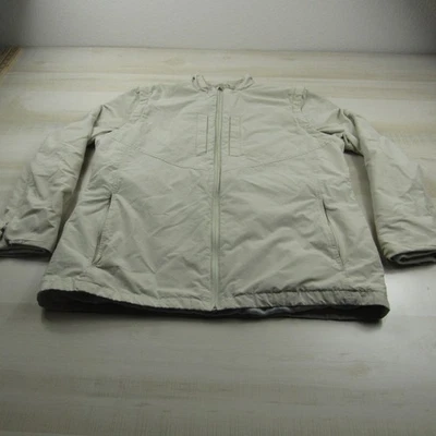 SCOTTeVEST Jacket Men Extra Large Khaki Epic Travel Tech Multi Pocket Zip Sleeve - Image 1 of 4