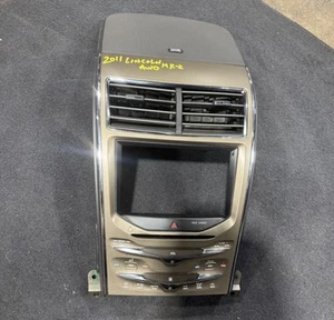11-15 LINCOLN MKX RADIO FACE CONTROL DUAL ZONE AC TRIM BEZEL BA1T-18A802-AK OEM - Bild 1 von 4